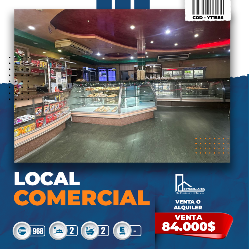 Venta o alquiler de Local Comercial Cúa - Valles del Tuy.