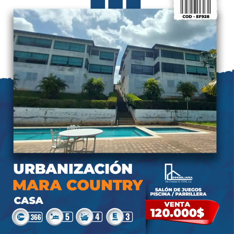Urb. La Mara Country, Casa