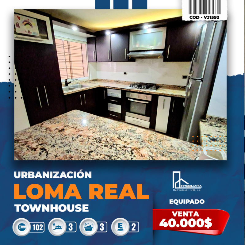 Town House Urb. Loma Real- Charallave
