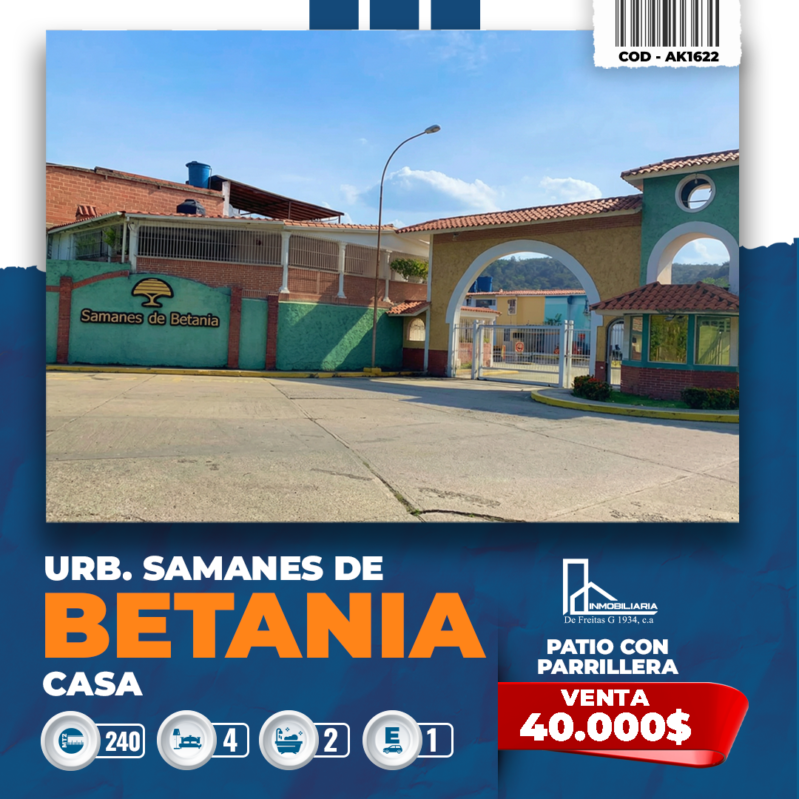 Urbanización Samanes de Betania I, Charallave.