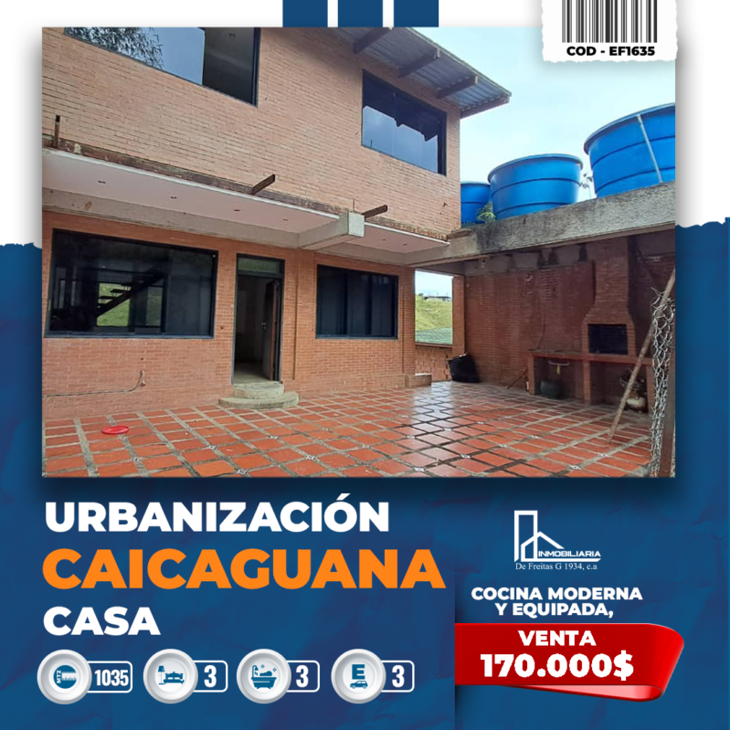 Casa de 2 Plantas en el Municipio El Hatillo