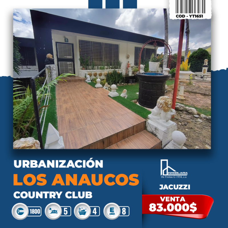 Urbanización Los Anaucos Country Club - Edo. Miranda