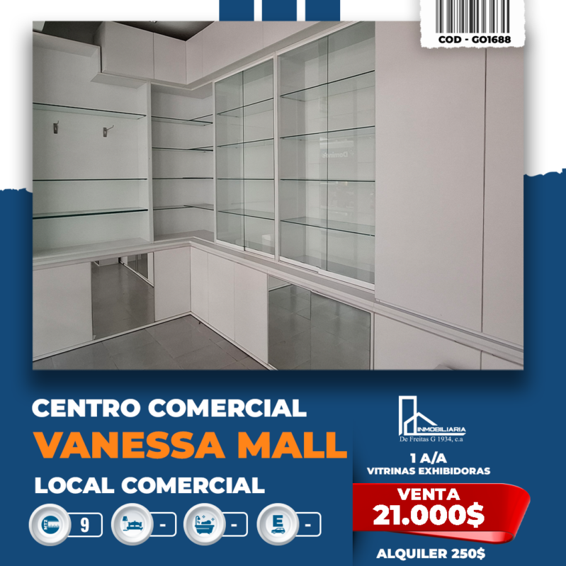 Local en el C.C Vanessa Mall Nivel Feria - Charallave.