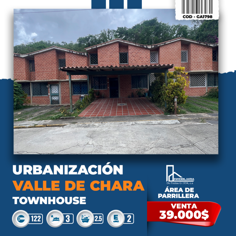 Townhouse, en la Urbanización Valle de Chara