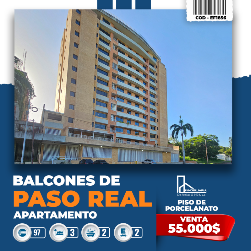 Venta Apartamento obra limpia en Balcones de Paso Real, Charallave 55k