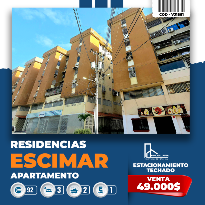 APARTAMENTO EN VENTA | RES. ESCIMAR (CHARALLAVE)